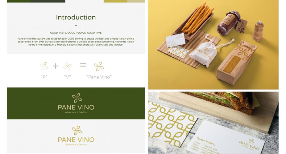Pane Vino – Logo and Branding